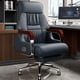 thumbnail image 3 of Massage Reclining Office Chair - Ergonomic Boss Swivel Conference Office Chair - Computer Leather Sillas Oficina Furniture - SR50OC My Lux Decor Round, 3 of 5