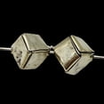 thumbnail image 3 of Remarkable Thai Hill Tribe Origami Fine Silver Cube Bead | 11x8x8mm | 2 Beads |, 3 of 12