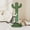Green Cactus, variant on Tall for Indoor Cats Adults, Scratch with Sisal Rope Claw Scratcher, Solid Tower with and Toys Hole,Cactus Small Tree(Green Cactus)