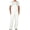White, variant on Denim Bib Overalls for Men, Jean Fashion Casual Overalls, Relaxed fit Utility Workwear with Pockets