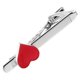 thumbnail image 5 of Alfiler de corbata para hombre, diseño de corazón, ideal para el día de San Valentín. Joyería para el día de San Valentín., 5 of 7