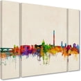 thumbnail image 2 of Trademark Fine Art "Washington Skyline" Canvas Art by Michael Tompsett Three Panel Set, 2 of 3