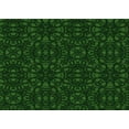 thumbnail image 1 of Ahgly Company Tapis Rectangulaire d'Intérieur Lavable en Machine Vert Transitionnel, 5 Pieds x 7 Pieds, 1 of 7