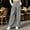 Gray, variant on Njagoc3 Womens Casual Wide Leg Pants High Waisted Button down Straight Long Trousers Palazzo Pants