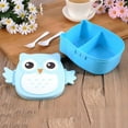 thumbnail image 2 of Cartoon Owl Lunch Box Food Fruit Storage Container Portable Bento box Bento Box Picnic Container Lunchbox, 2 of 3