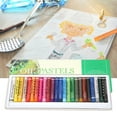 thumbnail image 3 of Soft Oil Pastel Pen Set, 24PCS/Set Professional Delicate Graffiti 24 Color Soft Pastel Pen Essential Tools Set For Painting Drawing Art School Stationery Supplies, 3 of 8