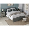 thumbnail image 3 of AFI Warren Solid Wood Queen Bed with Footboard in Gray, 3 of 4