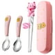 thumbnail image 1 of Juego de cubiertos para niños BuyWeekMX utensilios de acero inoxidable, 1 of 1