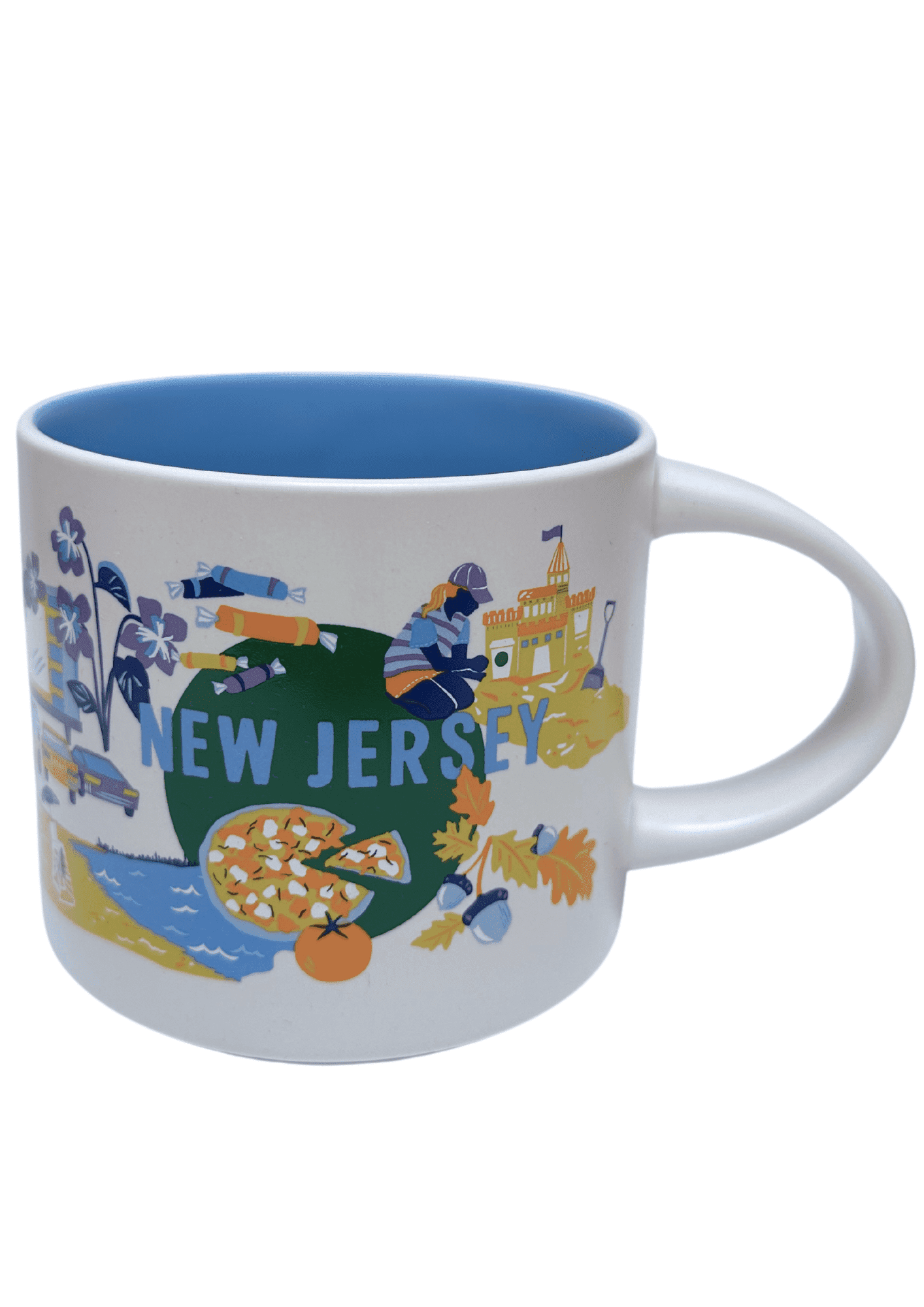 Starbucks You Are Here Series Yinchuan Ceramic Mug, 14 Oz