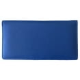 thumbnail image 3 of Cobalt Blue RFID Leather Checkbook Cover With Credit Card Slots and Pen Holder, 3 of 6