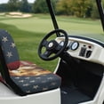 thumbnail image 4 of Aplkyhs Eagle Flag Golf Cart Seat Towel Blanket Independence Day Golf High Quality Golf Cart Seat Cover Stylish Club Car Precedent Seat Covers Keep Seats Cool, 4 of 7