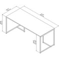 thumbnail image 3 of Office by kathy ireland Method 72W Table Desk White KI70207K, 3 of 5