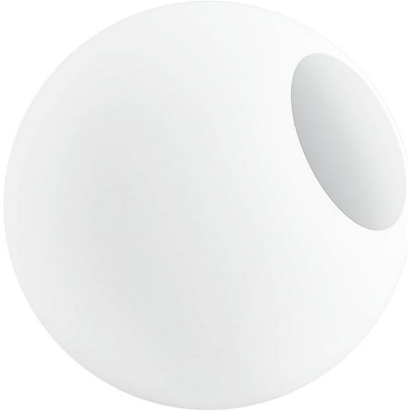 5.9 inch Frosted White Glass Globe Lamp Shade Replacement Lampshade Cover for Wall Sconce Pendant Lighting Fixture Vanity Light Ceiling Light ID: 2.6 inch White