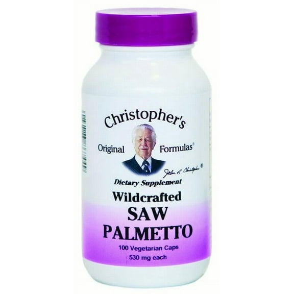 Christopher's Original Formulas Saw Palmetto, 100 Ct