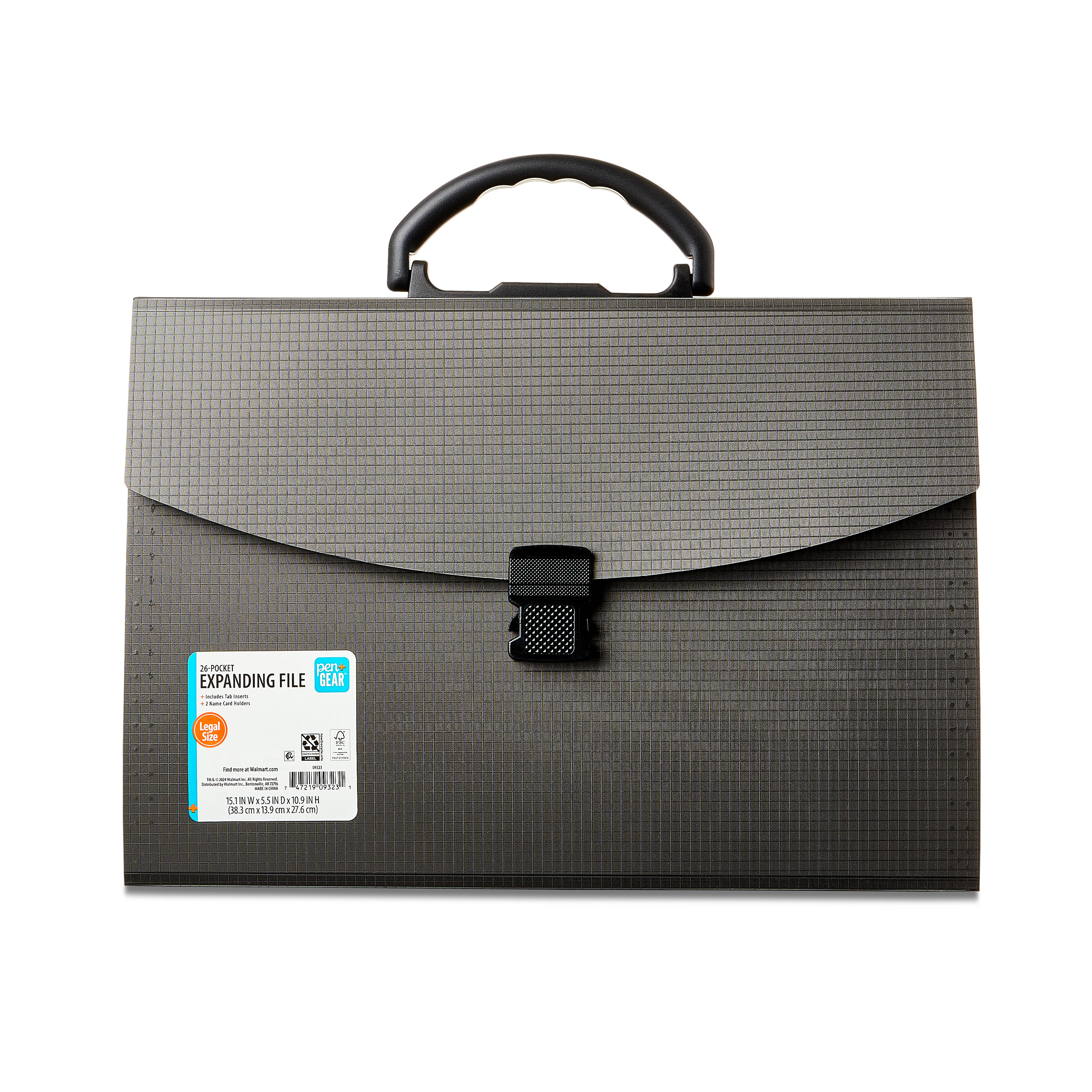 Pen+Gear 26-Pocket Expanding File Folder, Legal Size photo 1