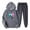 Dark Gray, variant on JURANMO 2024 Fall Fashion Outfits for Women, 2 Piece Tracksuit Sweatsuits Sets Casual Printed Hoodie Sweatshirt and Jogging Sweatpants Suit Limited Time Deals of The Day Blue S