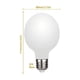 thumbnail image 3 of Bombilla Led Edison 6 Pzs G25 (g80) 5w E26 Blanco Y Cálido 4000, 3 of 4