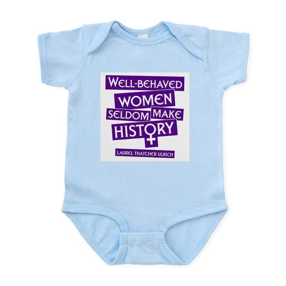 CafePress - WELL BEHAVED WOMEN Infant Creeper - Baby Light Bodysuit, Size Newborn - 24 Months
