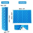 thumbnail image 4 of Camping Foldable Foam Hiking Seat Pad Lightweight Portable Sitting Pad Waterproof Blue Outdoor Sitting Mat for Picnic, Hiking, Backpacking, Mountainee, 4 of 7