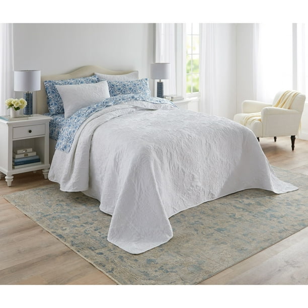 Brylanehome Comfort Cloud Bedspread King, White
