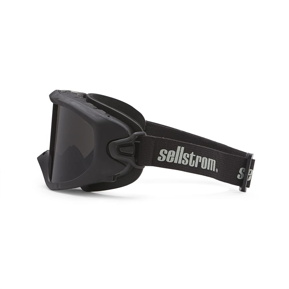 Sellstrom Safety Goggle - ODYSSEY Series - Smoke Lens - Anti-Fog - Heat Resistant Wildland FireFirefighting - Single Lens Model