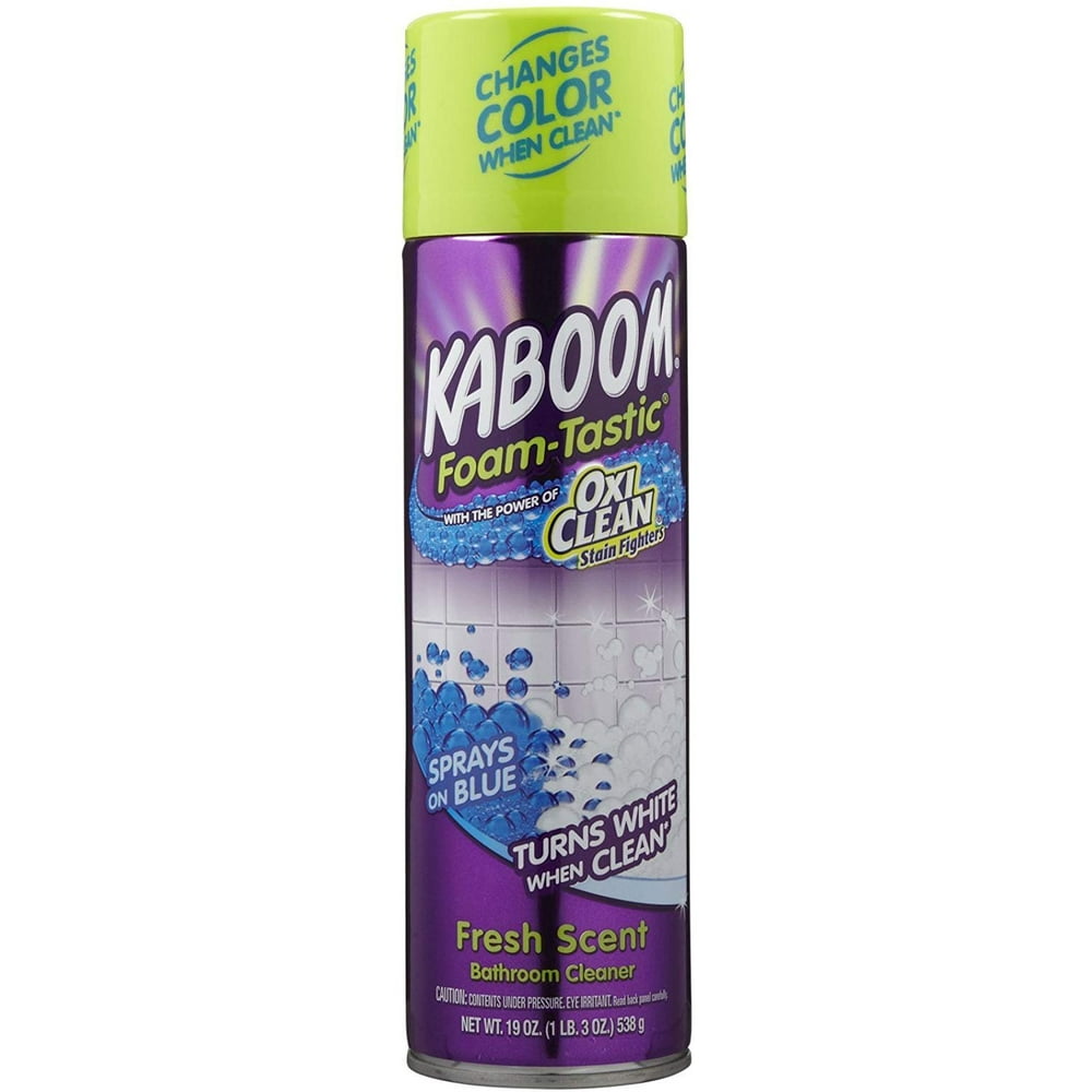 Kaboom 5703735270 19 Oz FoamTastic Bathroom Cleaner With Oxi Clean