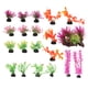 thumbnail image 3 of Accesorio de paisaje para acuario, 20 piezas de plantas para peceras, decoraciones para peceras, plantas para peceras, uso conveniente, 3 of 8