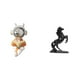 thumbnail image 1 of Figura decorativa de con forma de caballo, ideal para decorar pasteles, chimeneas, , centros de mesa, paisajes o dormitorios., 1 of 8