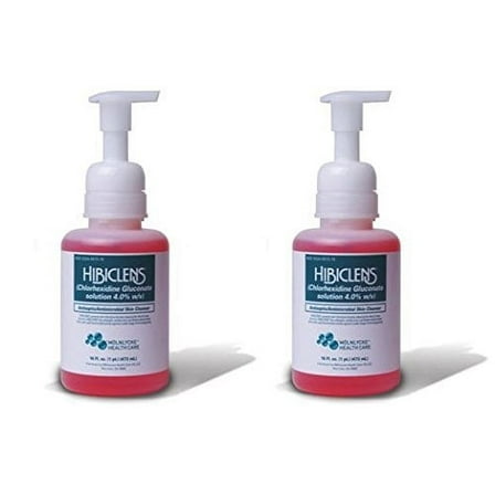Hibiclens Antiseptic/Antimicrobial Skin Cleanser 16 oz 2 Pack