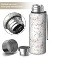 thumbnail image 2 of 20 Oz Pioneer Flower Coffee Tumbler Double Wall Insulated Stainless Steel Water Bottle | Metal Reusable Thermoses Flask with Cup Cap | Leak & Sweat Proof with Anti-Dust Lid, 2 of 7