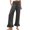 Solid, variant on Tiweut Sweatpants Women Floral Lace Summer Long Elastic Waist Wide Leg Solid Color Trousers