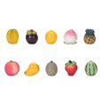thumbnail image 1 of MLINS 10pcs Fake Fruits Realistic Fruit Set Fake Fruit Decorations Artificial Fruits, 1 of 6
