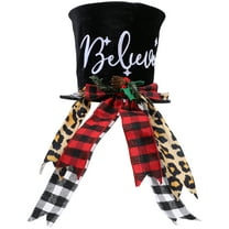 Christmas Tree Decorations Xmas Accessory Party Top Plastic