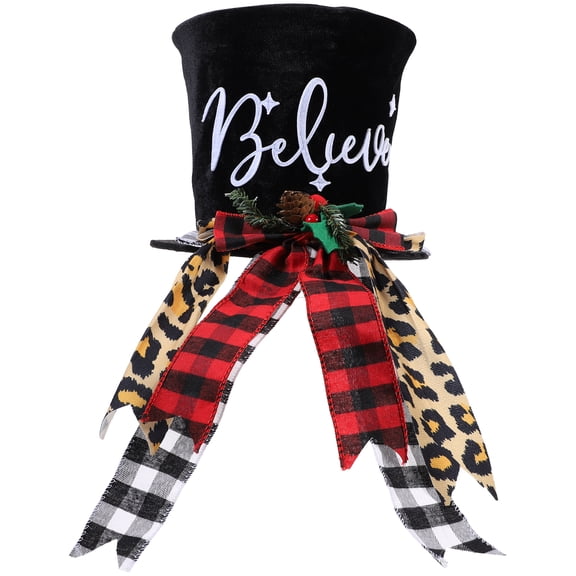 Christmas Tree Decorations Xmas Accessory Party Top Plastic