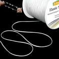 thumbnail image 6 of EuTengHao 1mm Elastic String for Bracelet Crystal String Cord 150m Elastic Cord Stretchy Bracelet String Bead Cord Jewelry String for Bracelet Beading Jewelry Making(150m/492ft, 1mm), 6 of 7