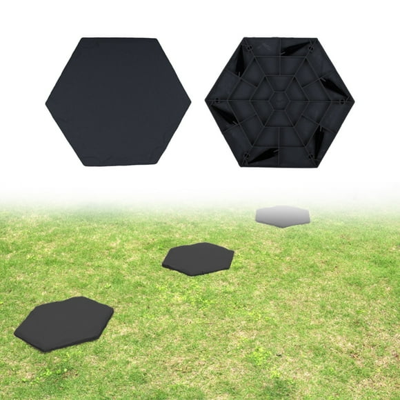 Stone Promotion Sale! Nomeni Stepping Stones with Ground Stakes Stepping Stones with Stakes Home or Garden Step Stones for Outdoor Walkway or Pavers (Circle Cyan), Home Decor Clearance Sale