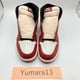 thumbnail image 5 of N I-K-E A i r-Jor-dan 1 Retro High OG Chicago Lost and Found DZ5485-612 Men's Size, 5 of 6