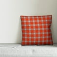 thumbnail image 2 of Creative Products Red Plaid 16x16 Spun Poly Pillow, 2 of 2