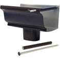 thumbnail image 2 of 7" Aluminum Gutter Spikes and 5" Ferrules - Brown, 10 Pack, 2 of 2