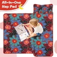 thumbnail image 4 of Pioneer Flower Floral Print Pattern Toddler Nap Mats for Kids Preschool,Sleeping Mat Bag or Kids,Toddler Sleeping Bag,Toddler Nap Mat or Daycare, 4 of 6