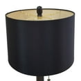 thumbnail image 4 of Royal Designs Oil Rub Bronze Lamp with Crystal Ball Accents and Black Shallow Drum Hardback Lamp Shade, Se of 2, 4 of 7