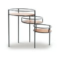 thumbnail image 6 of Powell Dason Urban 3-Tier Wood & Metal Plant Stand, Natural/Black, 6 of 24