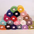 thumbnail image 4 of Accesorios de fotografía de bebé suave, manta de pañales, envoltura de punto elástico, envolturas de fotos para recién nacidos, accesorios de tela, 20 colores, 4 of 4