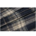 thumbnail image 4 of RongHuan Mens Big and Tall Plaid Shirts Lightweight Long Sleeve Button Down Flannel Shirt Casual Regular Fit Shirt Jacket, 4 of 7