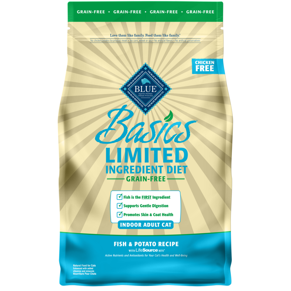 Blue Buffalo Basics Limited Ingredient Diet Grain Free, Natural Indoor