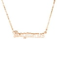 thumbnail image 4 of Collar con la letra del zodiaco Sonducket oro rosa Sagitario 10 piezas, 4 of 4