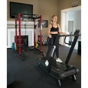 Signature Fitness SF-S2 Sprint Demon - Motorless Curved Sprint Treadmill with Adjustable Levels of Resistance - 300 lb Capacity