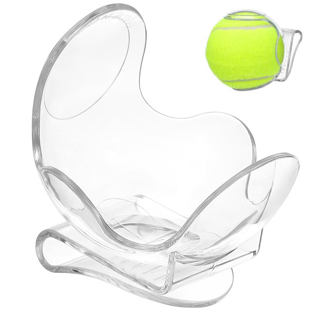 BRIGHTFUFU Clip de tenis 1PC Clip de cintura de tenis profesional Clip transparente Accesorios de tenis Soporte de tenis