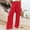 Red, variant on Baqcunre Linen Pants Women Summer High Waist Wide Leg Palazzo Pants For Women Smocked Elastic Waist Loose Comfy Pajama Pants Pockets Sweatpants Women Pants For Women Purple S