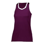 augusta sportswear xl womens crosse jersey aqua/white 1678